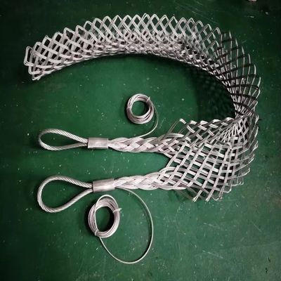 Kekuatan tinggi stainless steel galvanis sisi ganda tarik bungkus kabel tarik pegangan
