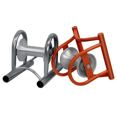 Panduan Penempatan Kabel Tunggal Di Bawah Tanah Roller Aluminium Nylon Wheel Manhole Cable Roller