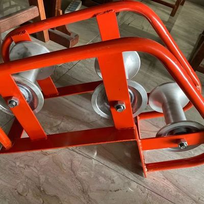 3 drum sudut kabel roller katrol