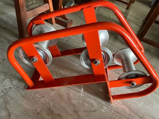 3 drum sudut kabel roller katrol