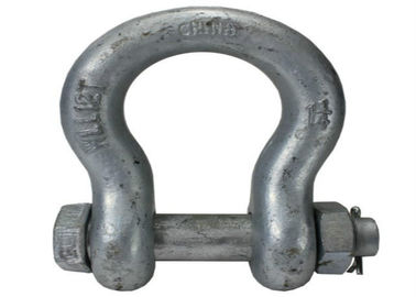 US Jenis Baja drop ditempa Galvanized Screw Pin Jangkar Shackle