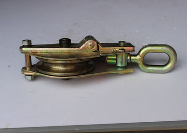 3.4KG Tower Erection Tools 30KN Steel Hoisting Pulley Block untuk Lifting