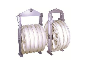 Cable Pulling Tools 916mm Diameter Konduktor Stringing Pulley Blocks