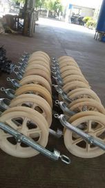 Merangkai Machine Series Tunggal Sheave Stringing Pulley Block / Lunasi Pulley Block