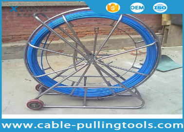 Non - Konduktif Transmission Line Merangkai Tools, 16mm 200m Fiberglass Duct Rodder