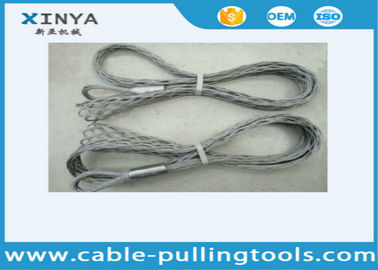 10KN Working Load Wire Mesh Grip Cable Socks 2 Meter Long Untuk OPGW 10-25 mm