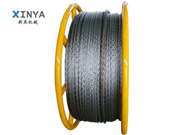 Anti twisting Braided Steel Wire Rope Konduktor Stringing Rope 12 Strands 6 Squares 18mm