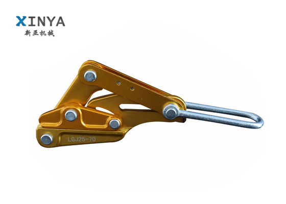 Klem Tarik Kawat Paduan Aluminium dengan Beban Terukur 40KN, Bukaan Maksimal 32mm, dan Tahan Korosi