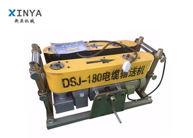 Kabel PUSHER MACHINE CONVEYER KABEL DENGAN MOTOR ELEKTRIK untuk meletakkan kabel