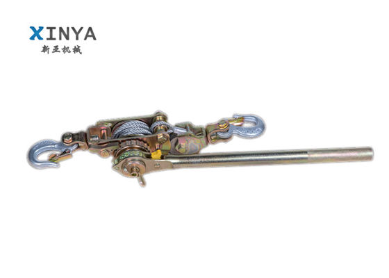 Penarik Kabel Ratchet Beban Terukur 2 Ton dengan Baja Tahan Korosi dan Gerakan Pegangan 360º untuk Penegangan Konstruksi