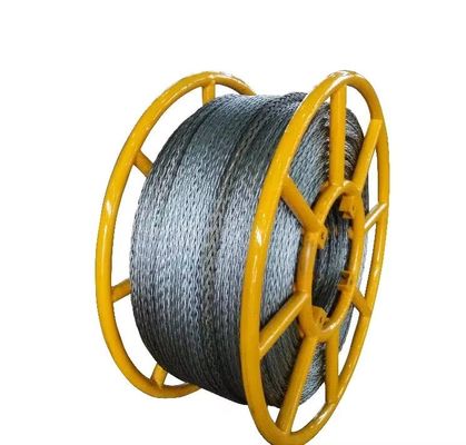 20mm High Strength Anti-Torsion Steel Wire Rope untuk Transmission Line Tension Wiring